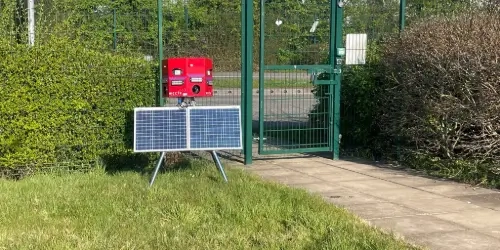 Blog Wide PID Security System protecting entrance to a remote site