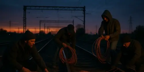 Blog Wide Cable theft on Rail