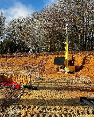 CCTV Tower Remote Site - Tall Thumb