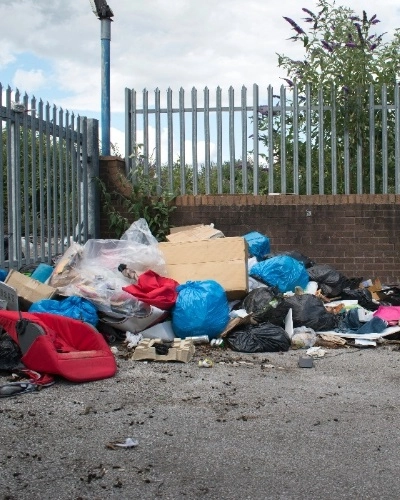 Flytipping - Tall Thumb