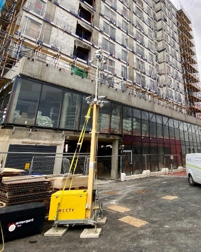 CCTV Tower for Construction Site - Tall Thumb