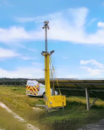 Solar Farm Security Tall