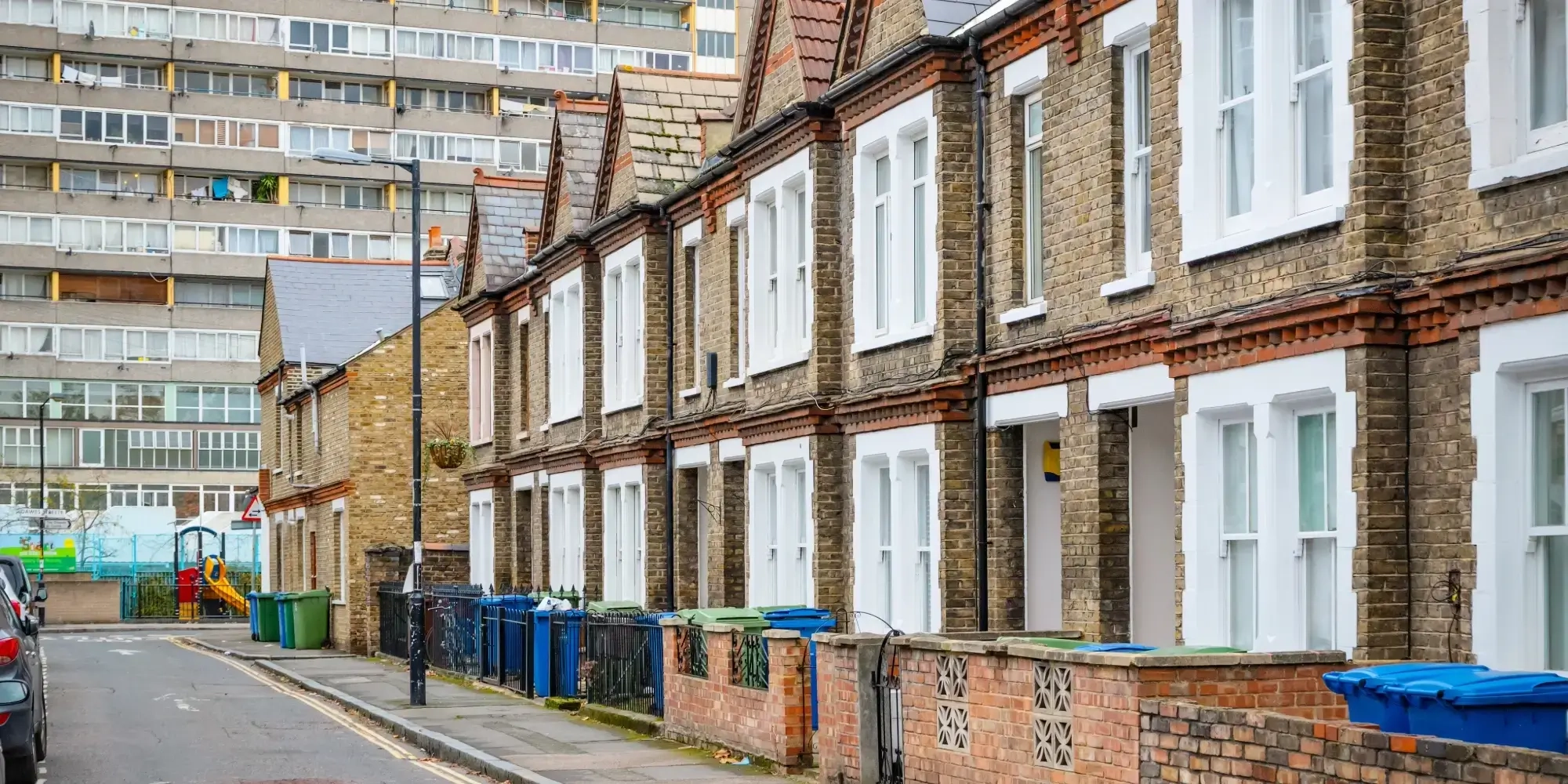 Row of Social Houses