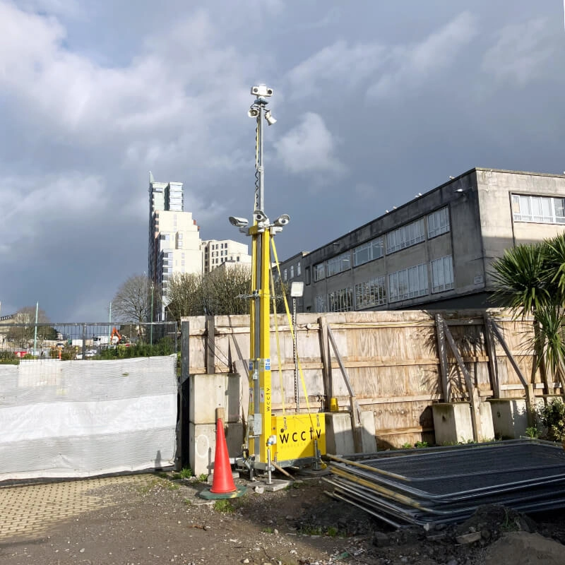 CCTV Tower for Construction Projects in Bristol