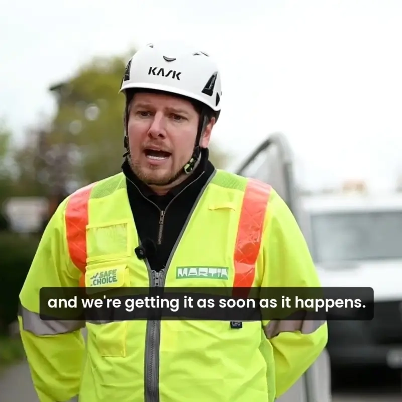 Site Manager at a Roadside Project