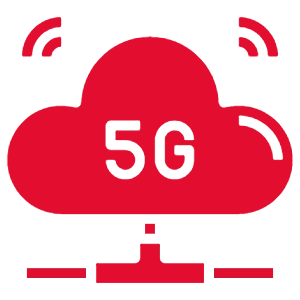 5G Cloud Icon
