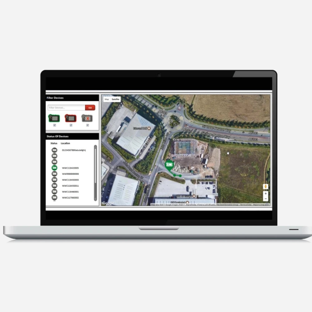 Laptop view for website