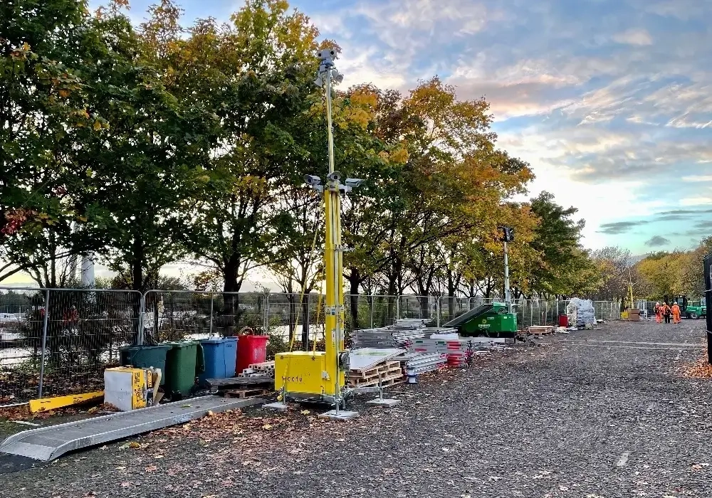 Major Event Secured by a CCTV Tower