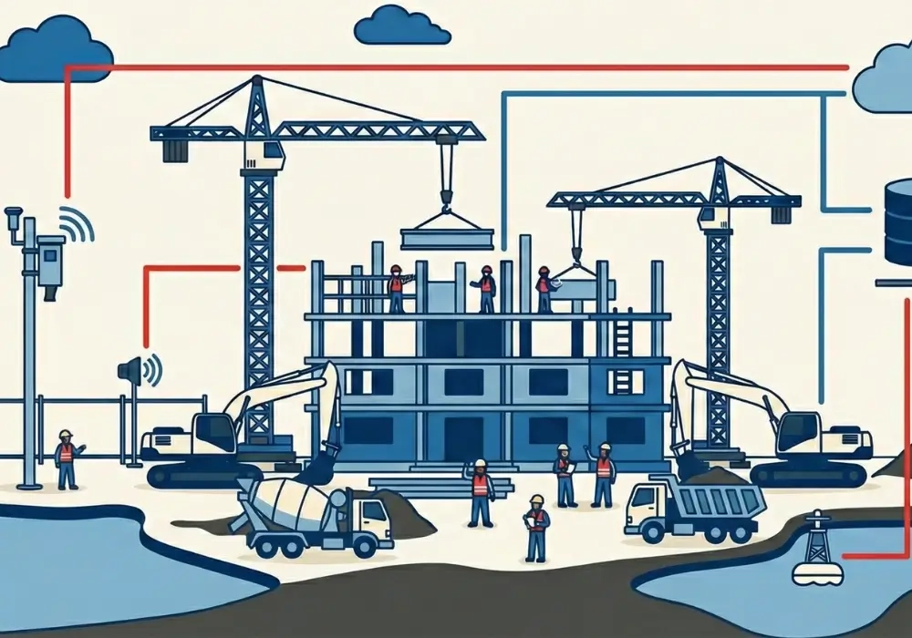 Blog Header Integrating Environmental Monitoring Sensors on Construction Sites (1)