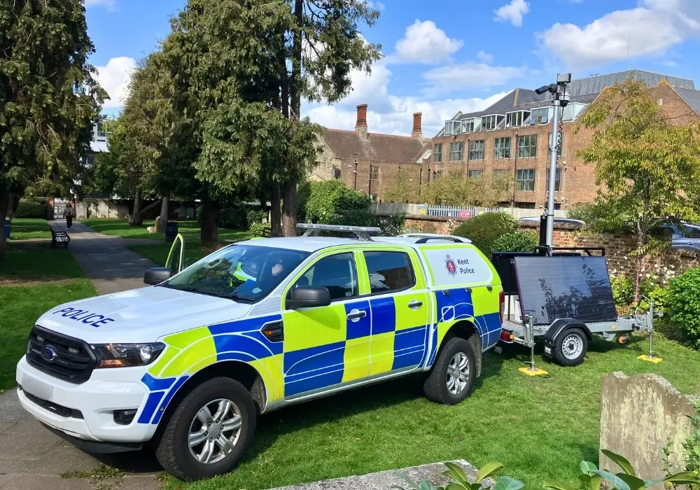 Wiltshire Police Solar CCTV Trailer