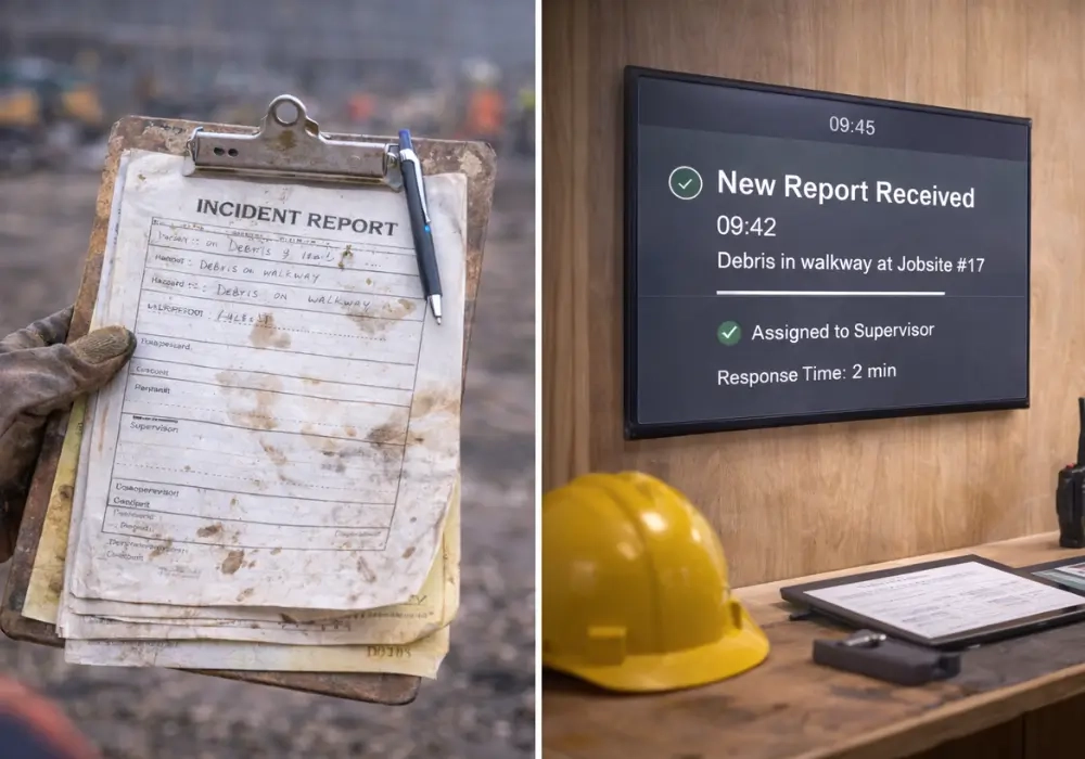 Blog Header How Real-Time Construction Site Reporting Works