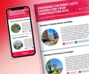 Choosing the Right CCTV Camera for Your Construction Site Mockup