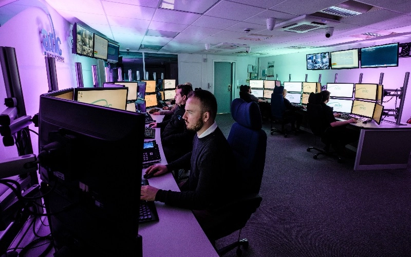 CCTV Monitoring Station