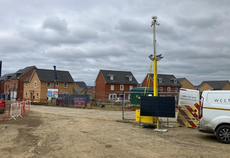 CCTV Tower a Homebuild Construction Site