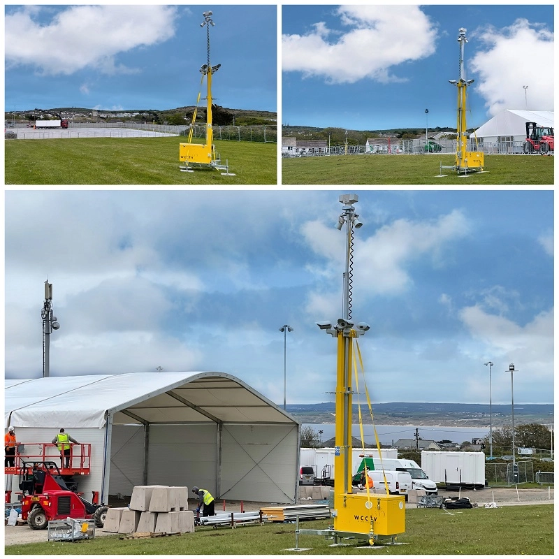 WCCTV CCTV Towers Securing the G7