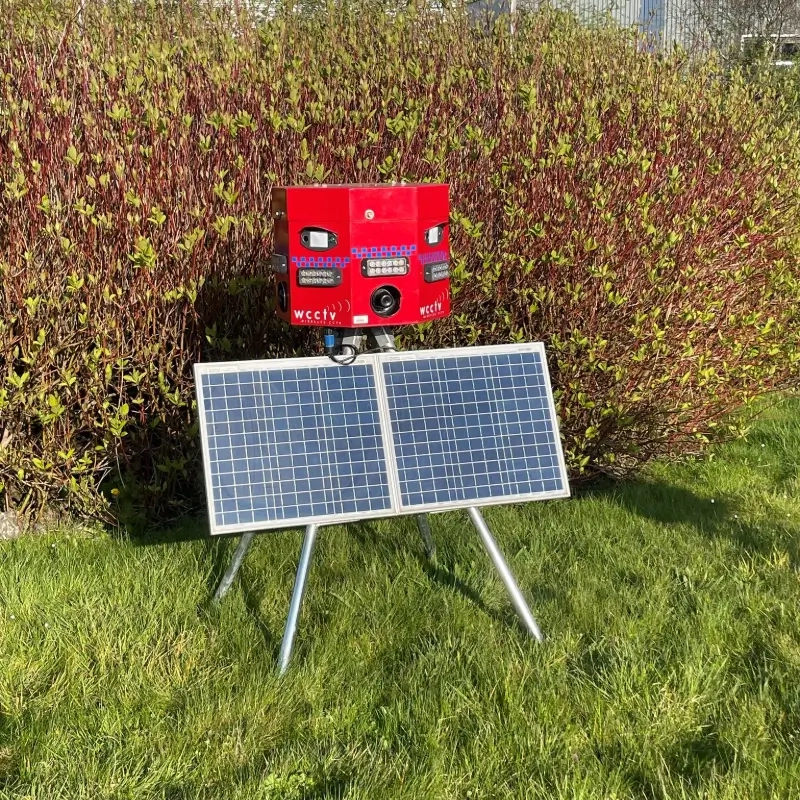 Image of a  PID Security System with Solar Panel